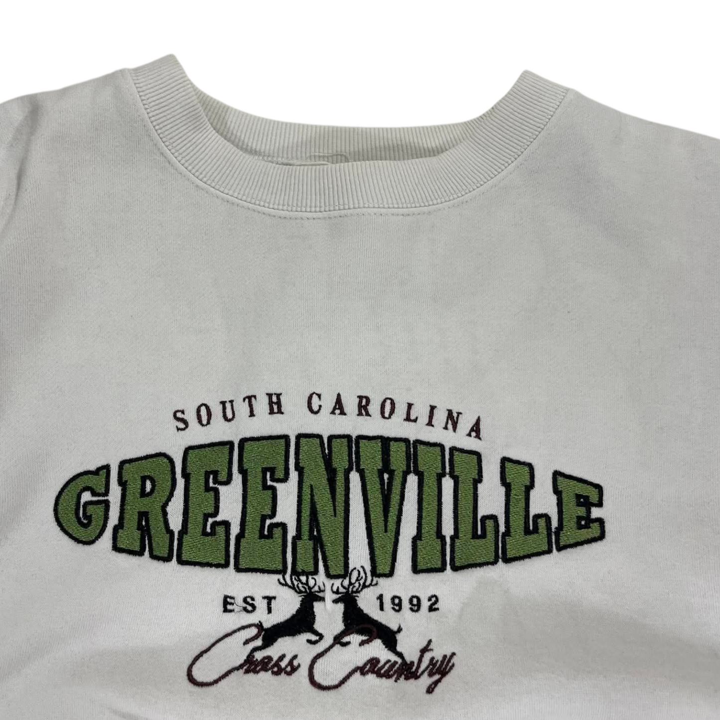 GLASSINS SOUTH CAROLINA GREENVILLE CROSS COUNTRY CREWNECK (M)
