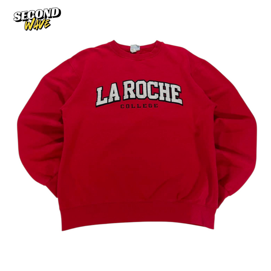CHAMPION RED CREWNECK (M)