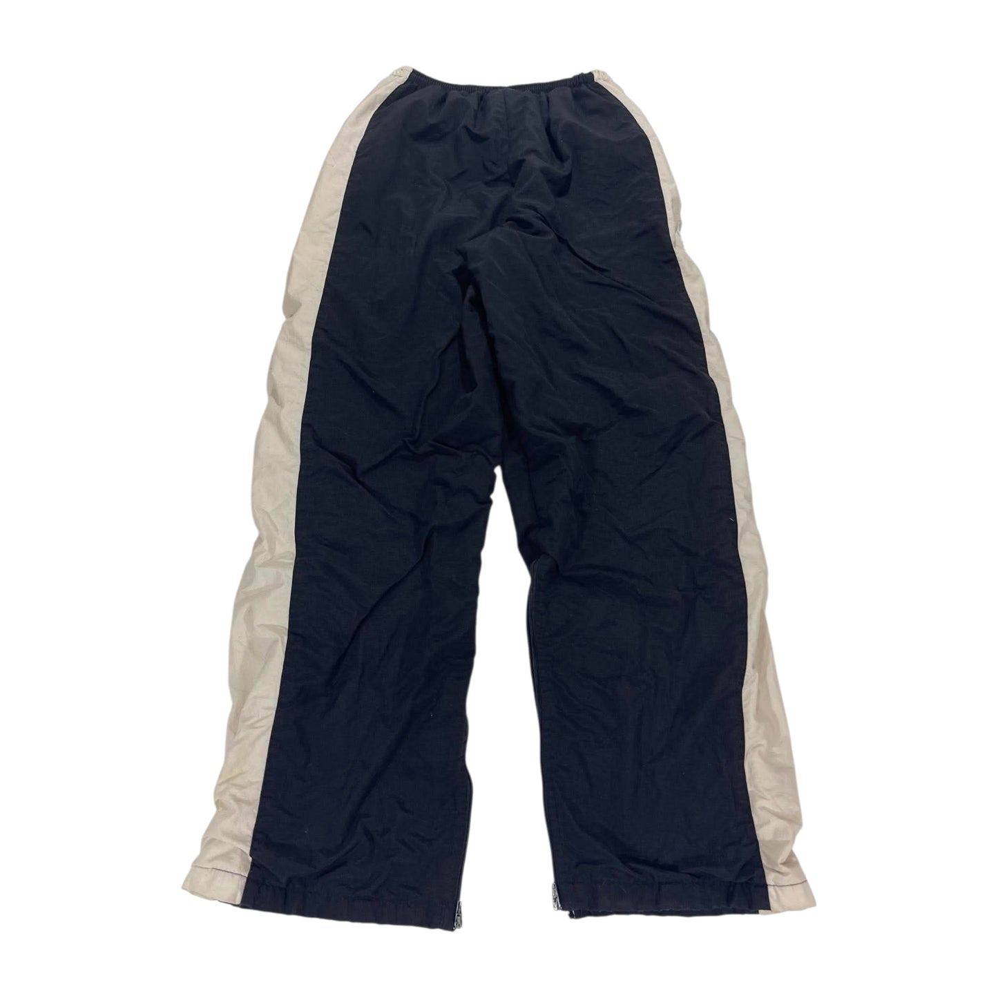 90S BLACK AND WHITE TRACK PANTS (S)