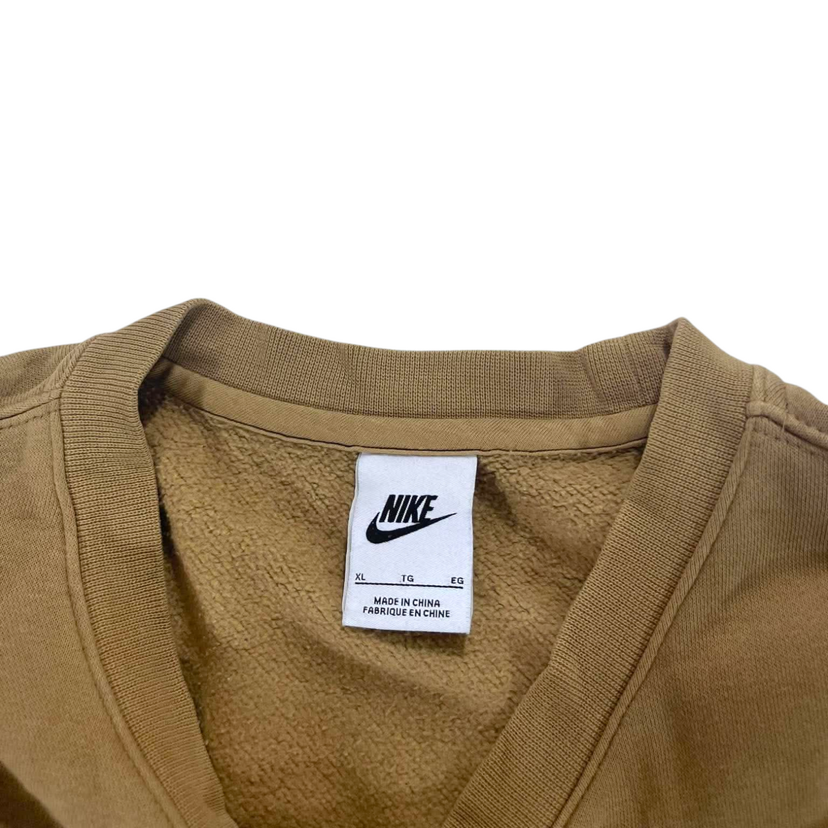 NIKE BROWN CREWNECK (XL)