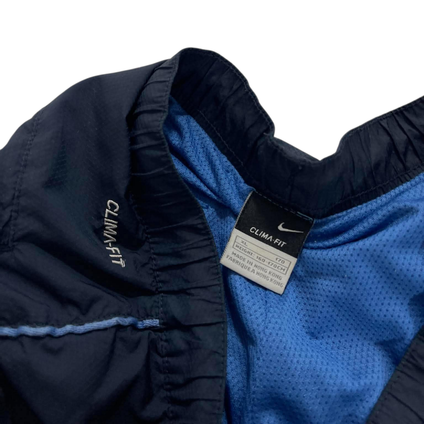 Y2K NIKE NAVY BLUE TRACK PANTS¹ (BEST FIT L)