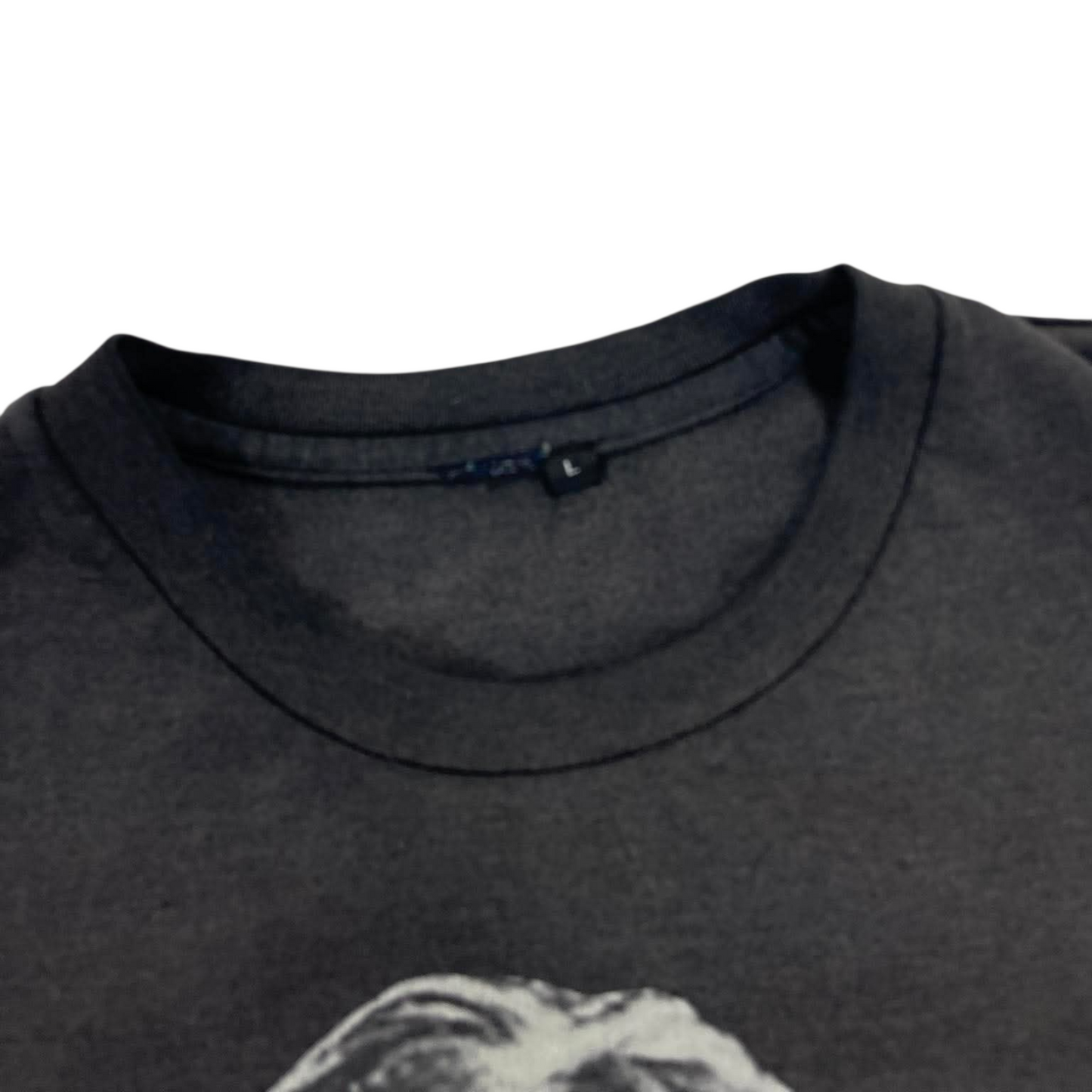 VINTAGE FADED MANNY PACQUIAO BLACK T-SHIRT (M-L)