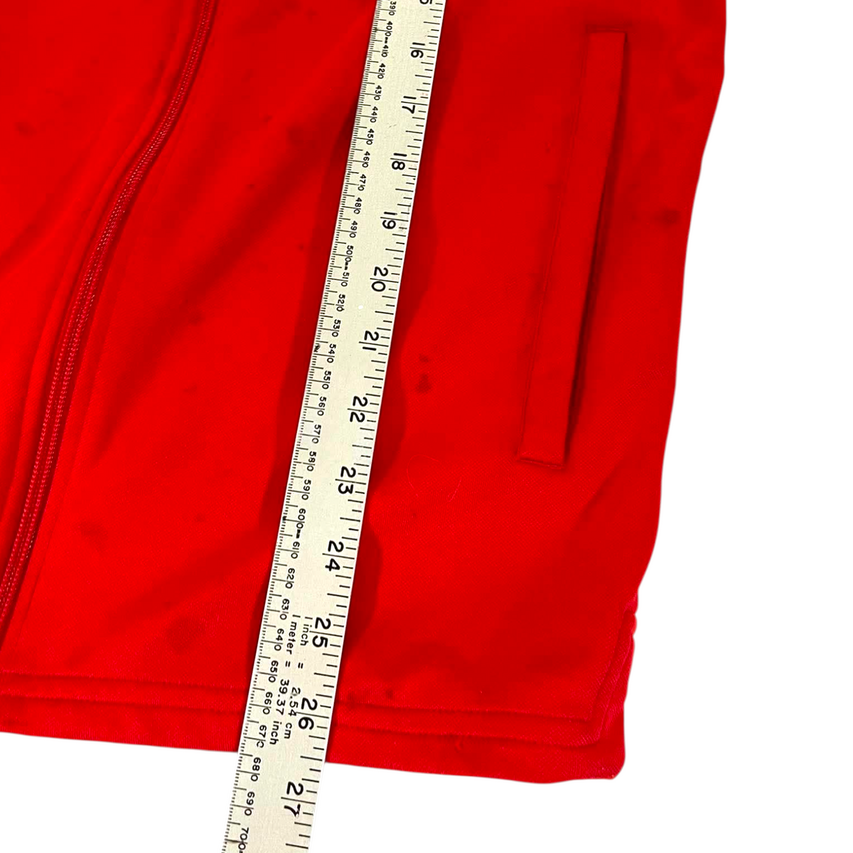 ADIDAS BAYERN MUNICH RED JACKET (XS - SMALL)
