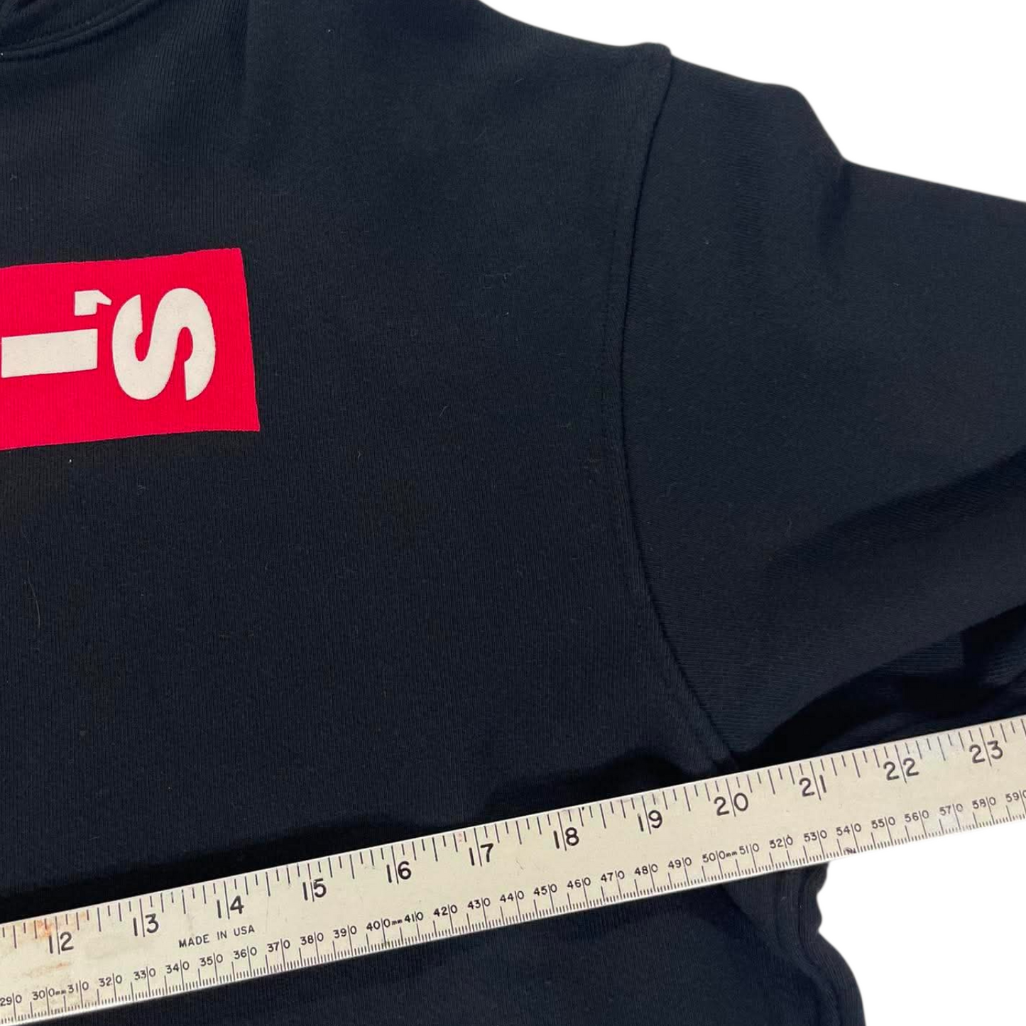 BRAND NEW LEVI'S BLACK BOX LOGO HOODIE (L)