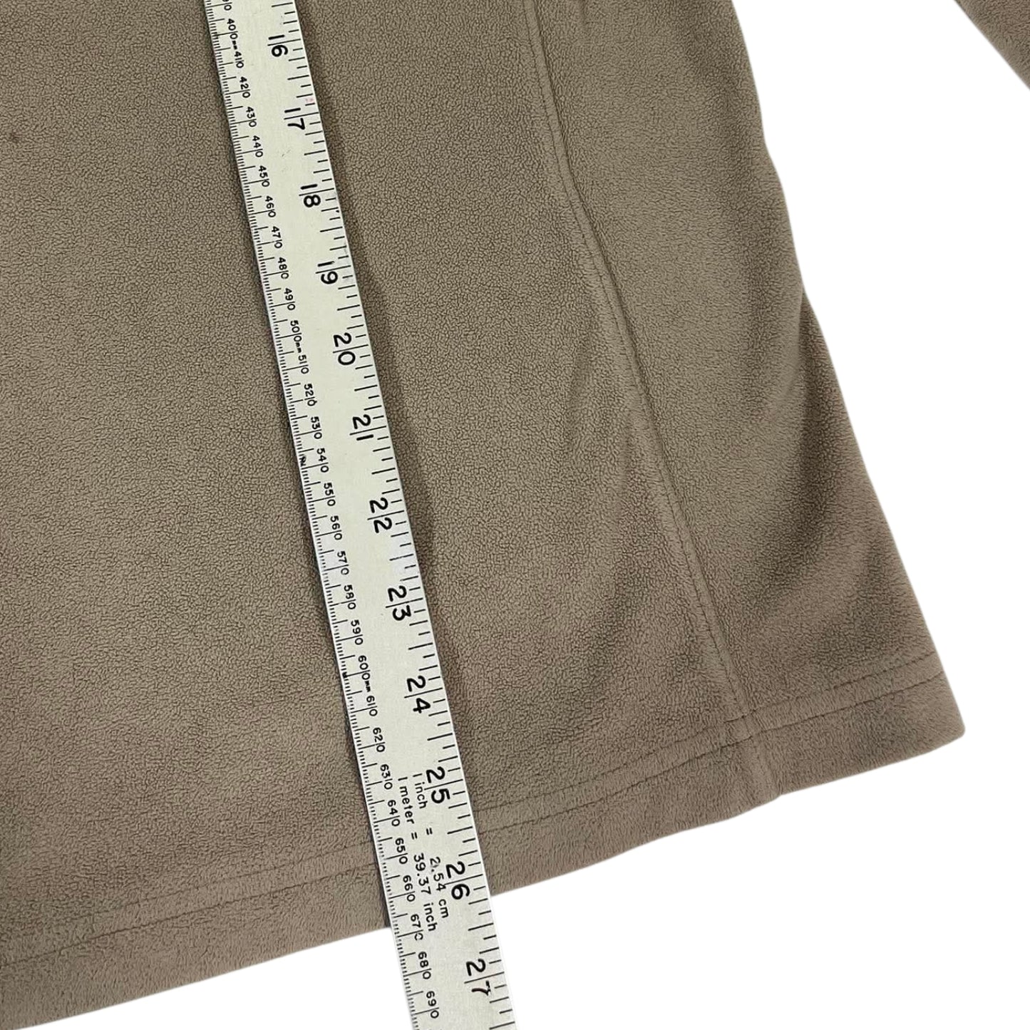 CRAGHOPPERS BROWN QUARTER ZIP FLEECE (L)