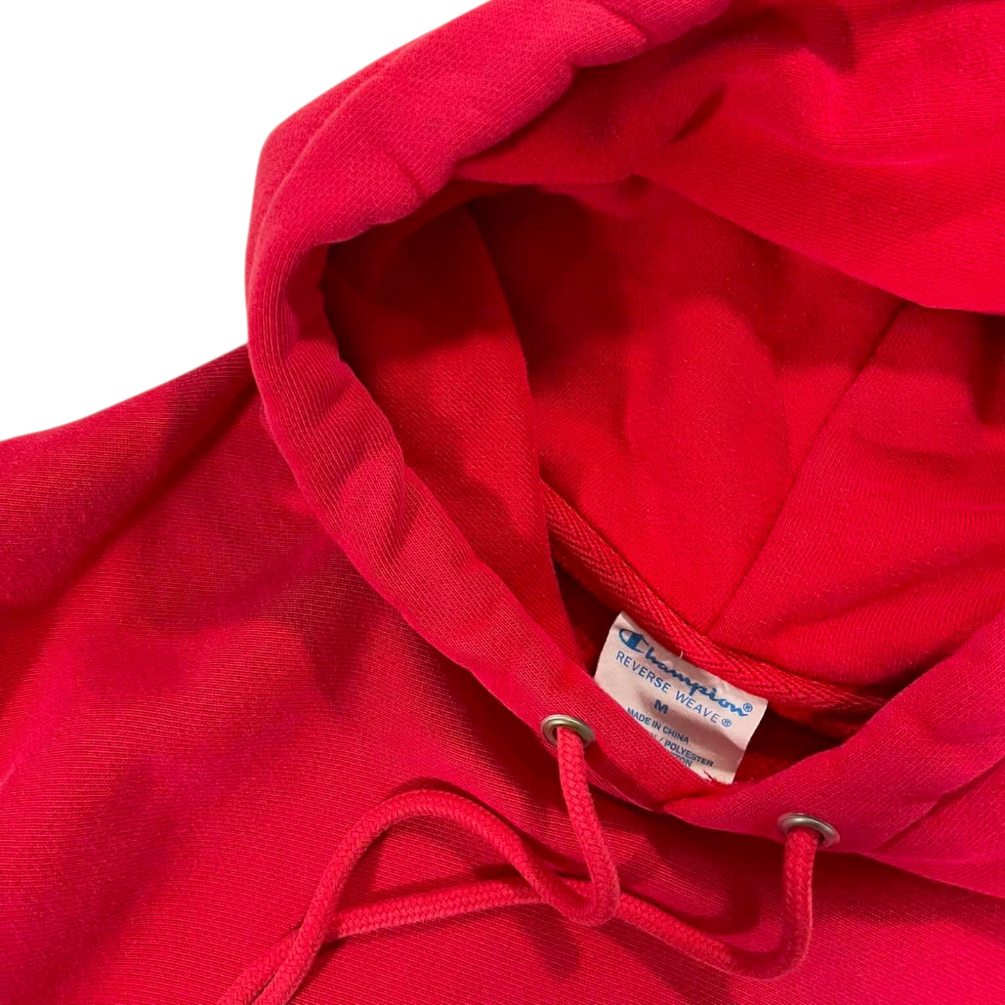 CHAMPION RED HOODIE (M)
