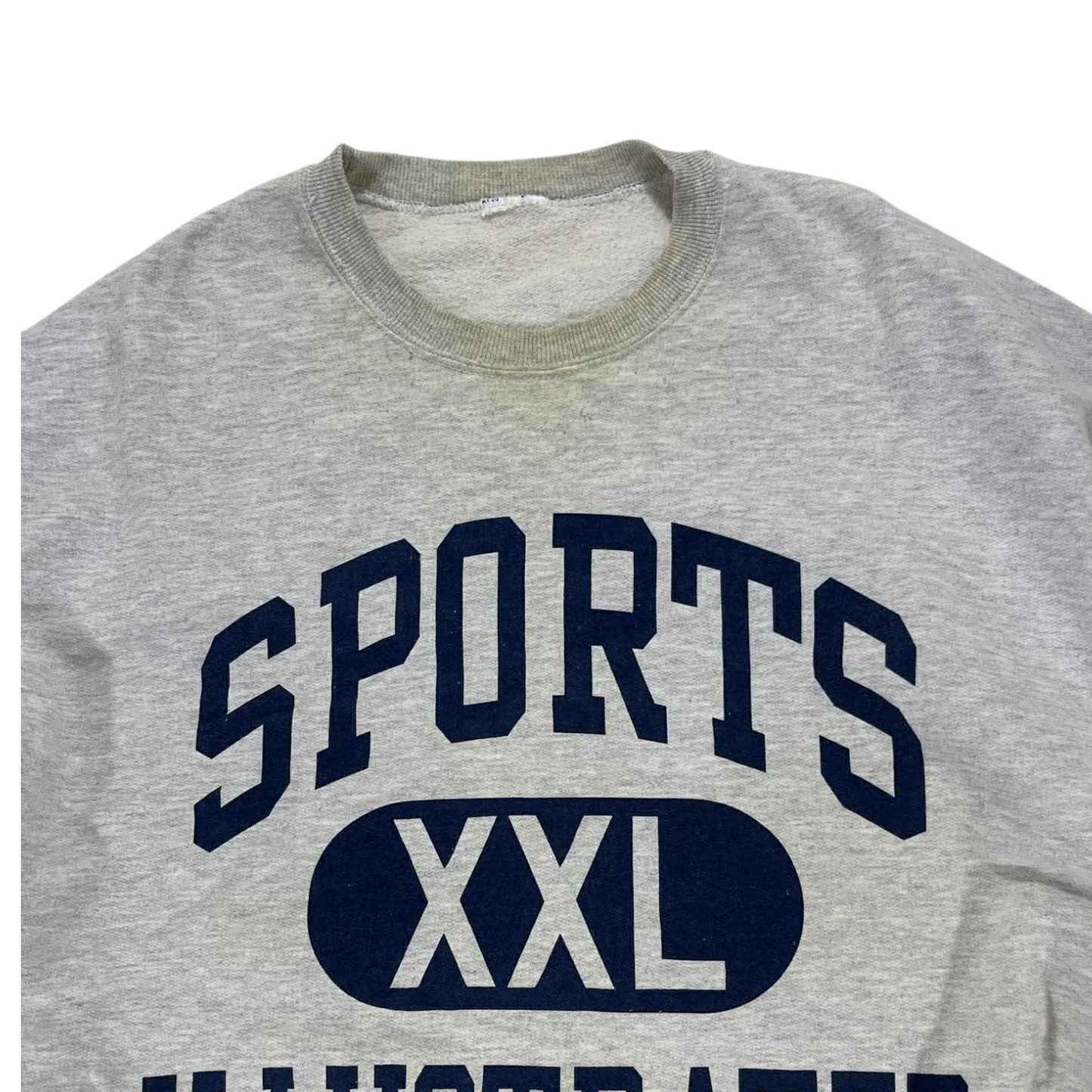 90S SPORTS ILLUSTRATED GREY CREWNECK SWEATSHIRT (L-XL)