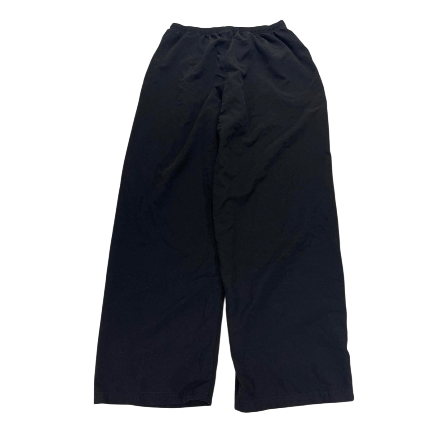 BLACK ACTIVE INTENT WIDE LEG TROUSERS (L)