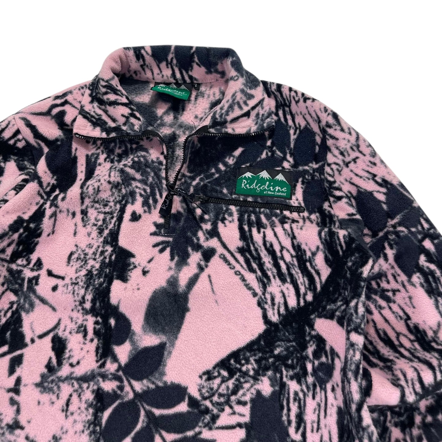 RIDGELINE PINK/BLACK CAMO FLEECE JACKET (UK12)