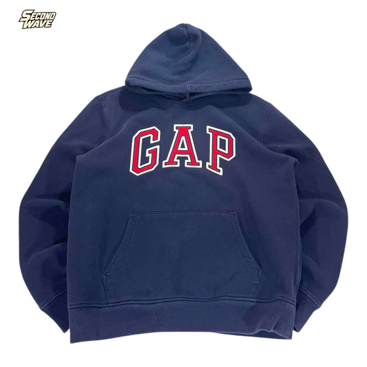 Y2K GAP NAVY HOODIE (M)