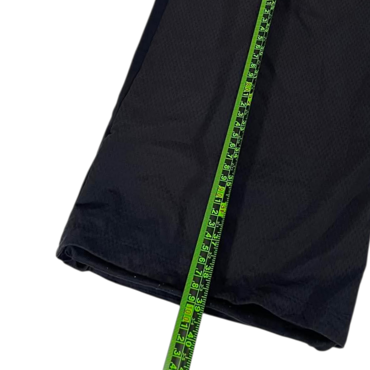 VINTAGE NIKE BLACK & BLUE TRACK PANTS ¹ (L-XL)