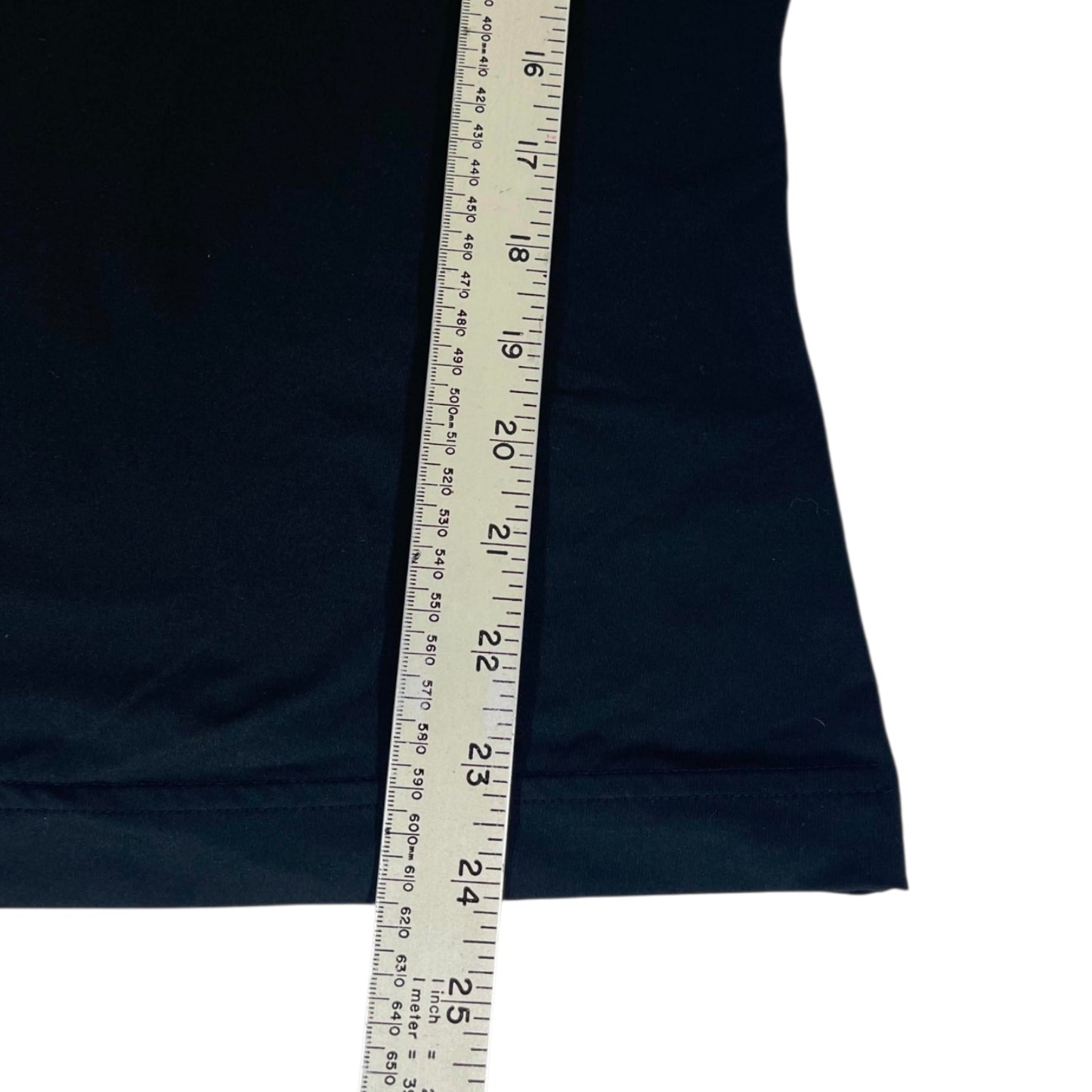 ADIDAS BLACK & NAVY QUARTER ZIP (S)