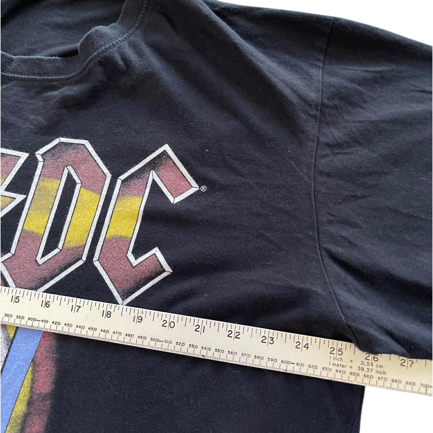 A/C BLACK BAND TEE (XL)