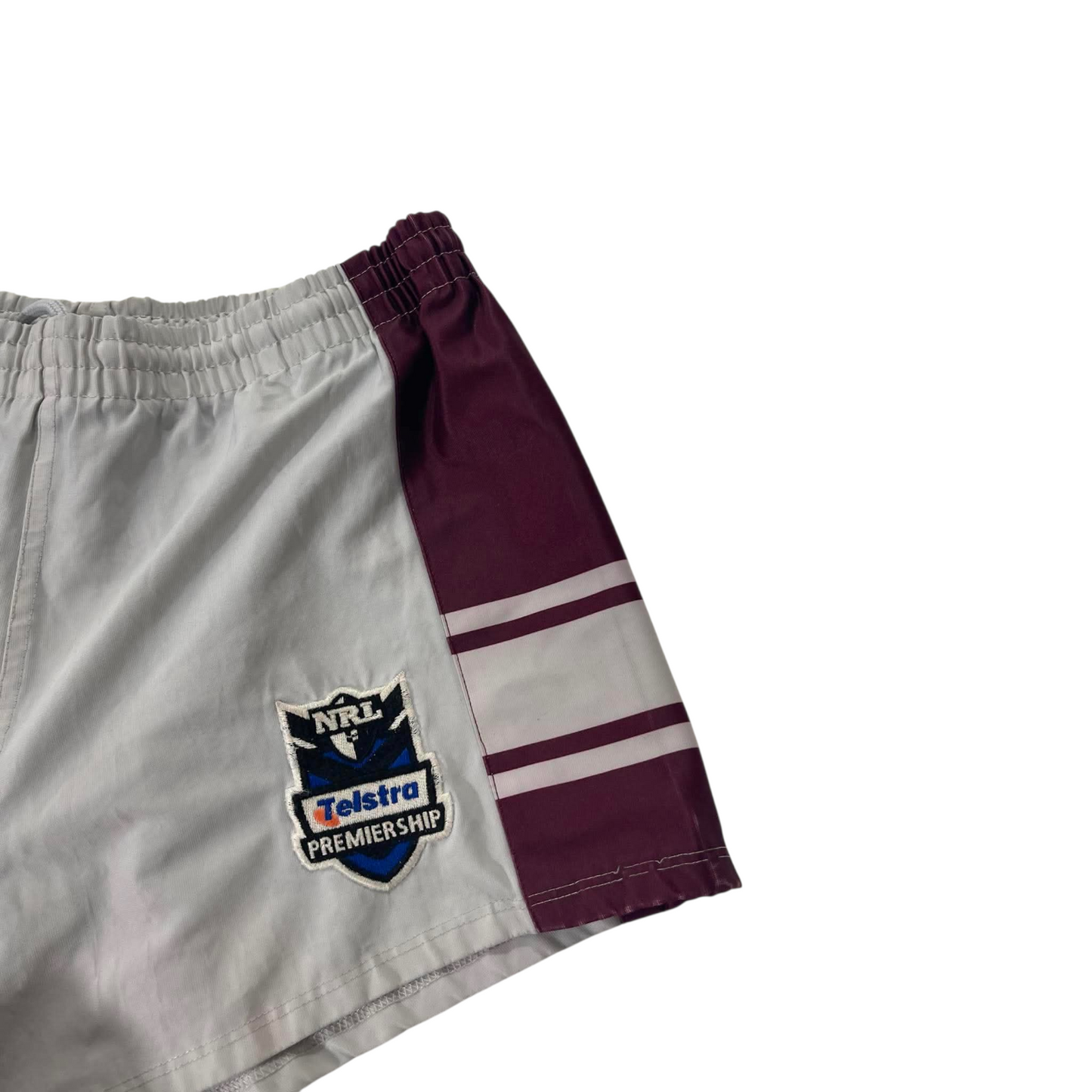 BRISBANE BRONCOS MAROON NRL SHORTS (S - M)