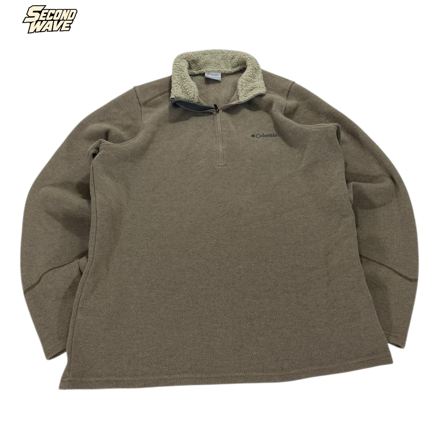 COLUMBIA FLEECE QUARTER ZIP (L)