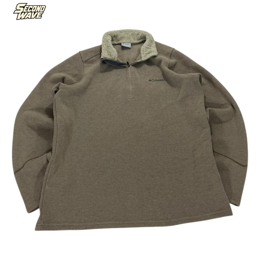 COLUMBIA FLEECE QUARTER ZIP (L)