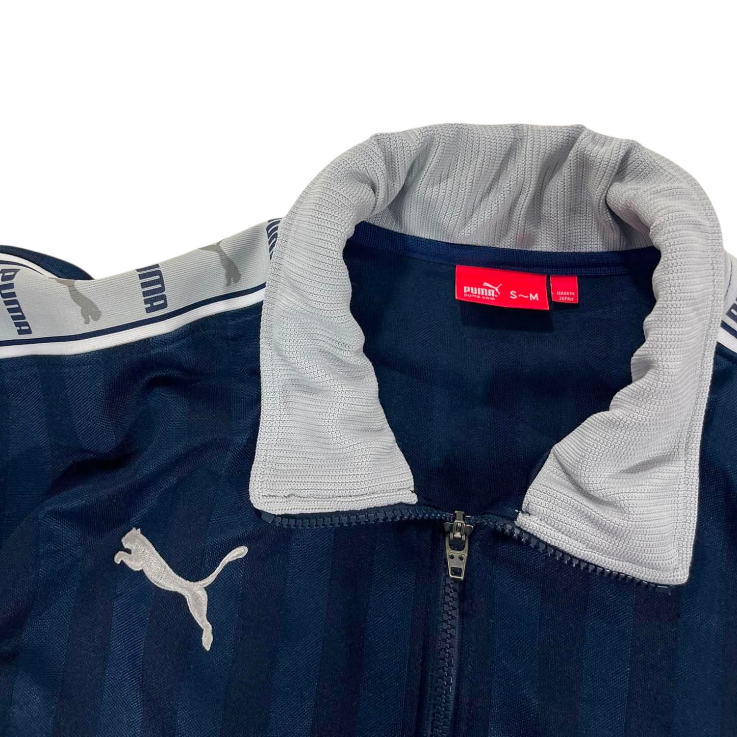 VINTAGE PUMA ZIP UP JACKET (L)