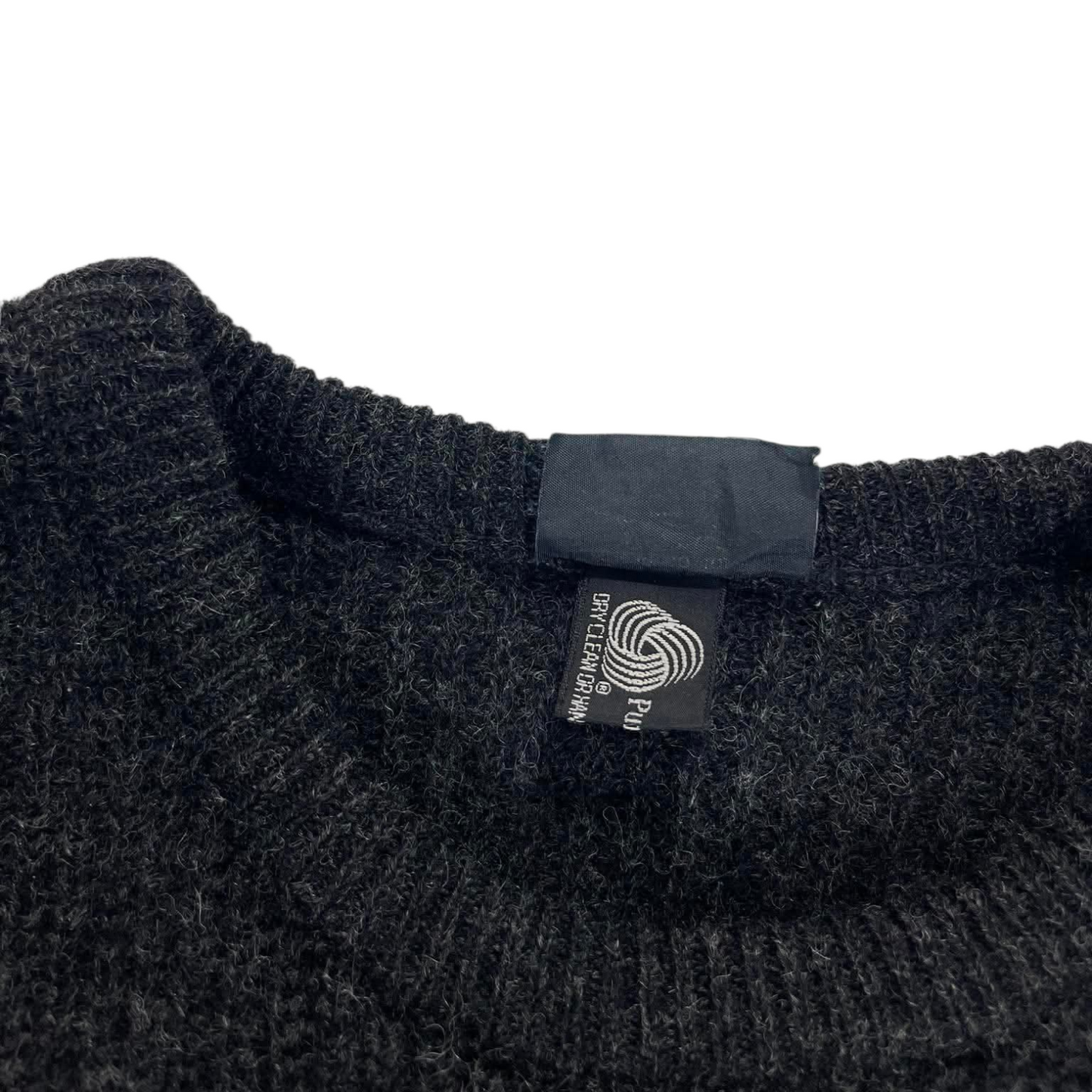 90S PURE NEW WOOL BLEND SWEATER (L)