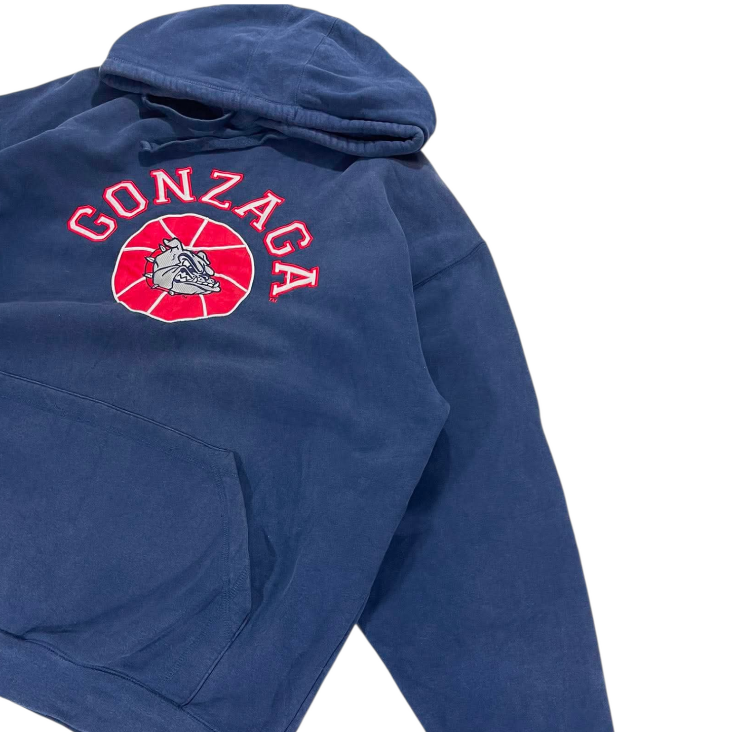 VINTAGE GONZAGA BULLDOGS UNIVERSITY HOODIE (XL)