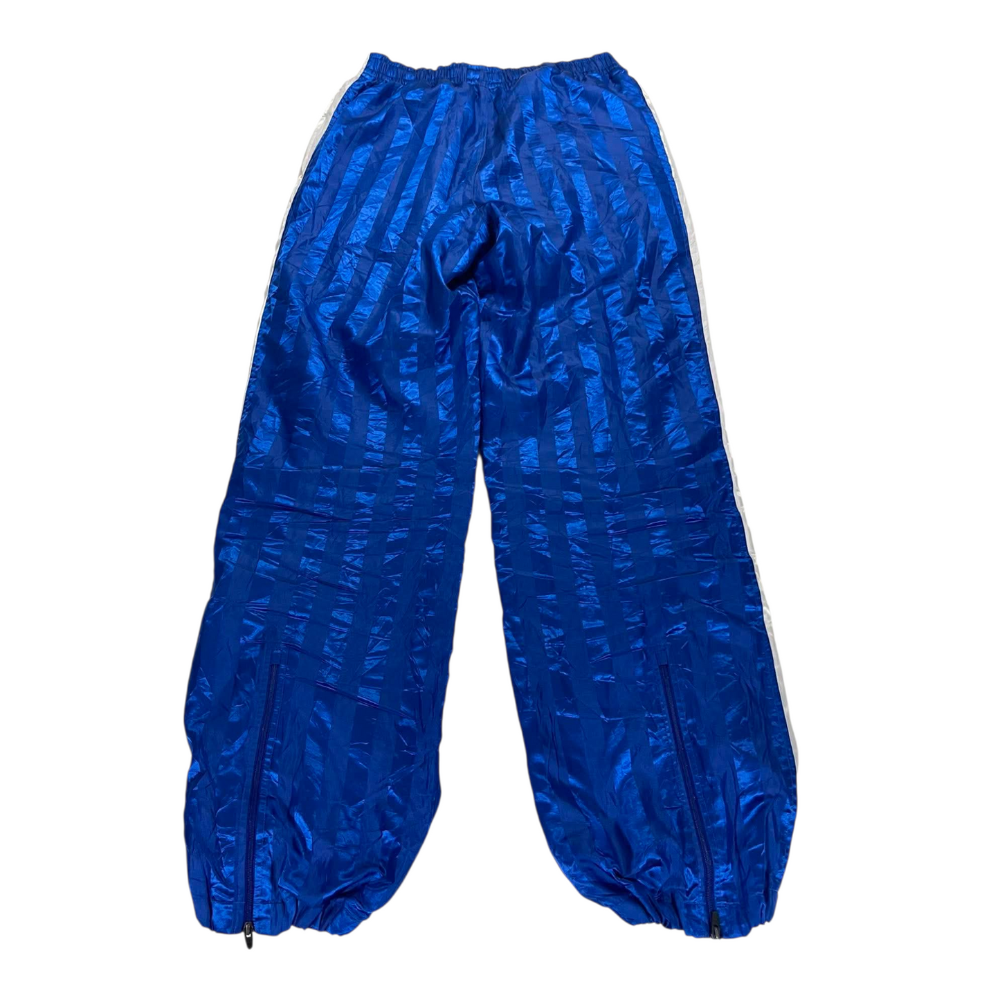 VINTAGE PUMA BLUE PINSTRIPE TRACK PANTS (XL) ²²