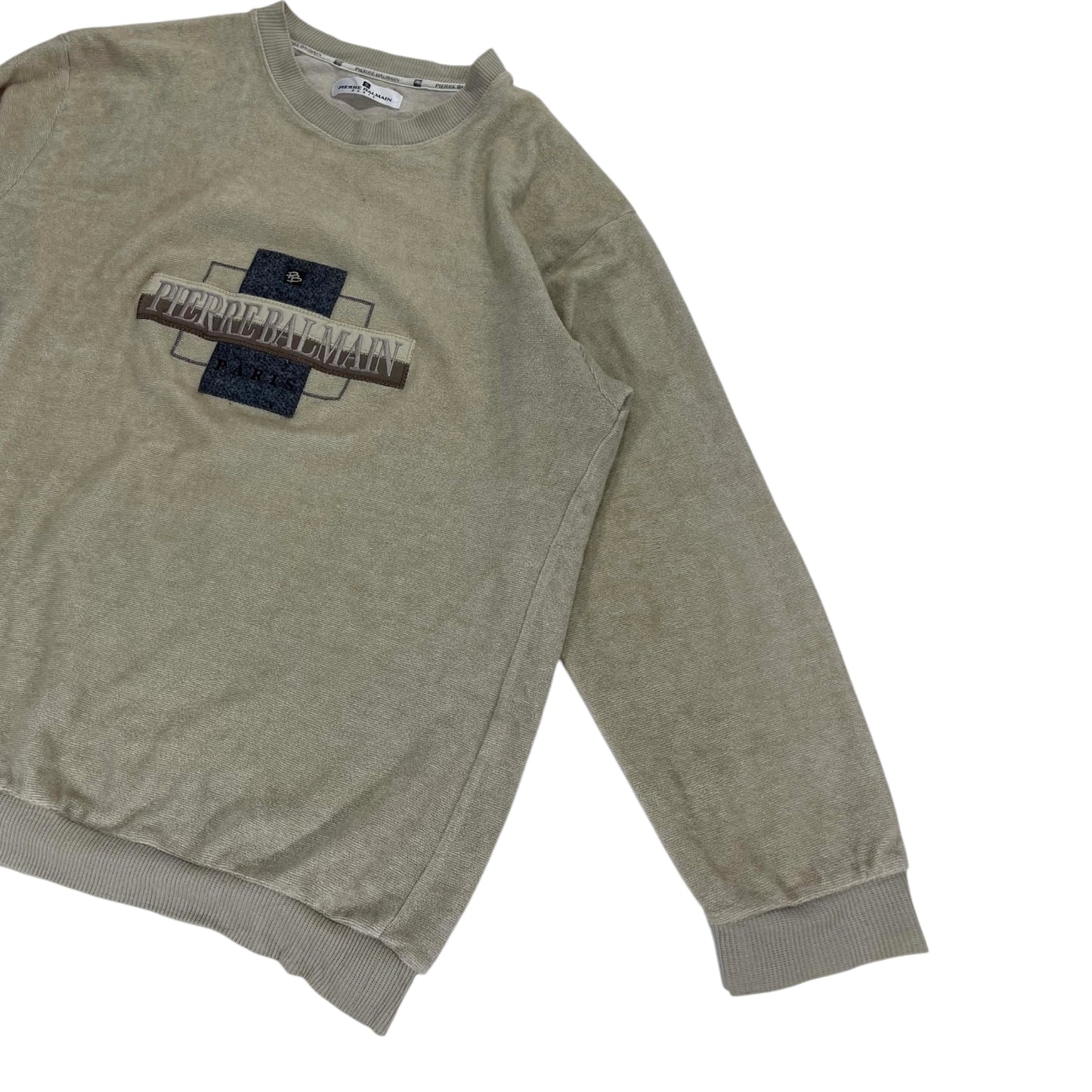 VINTAGE PIERRE BALMAIN PARIS SWEATSHIRT (M)