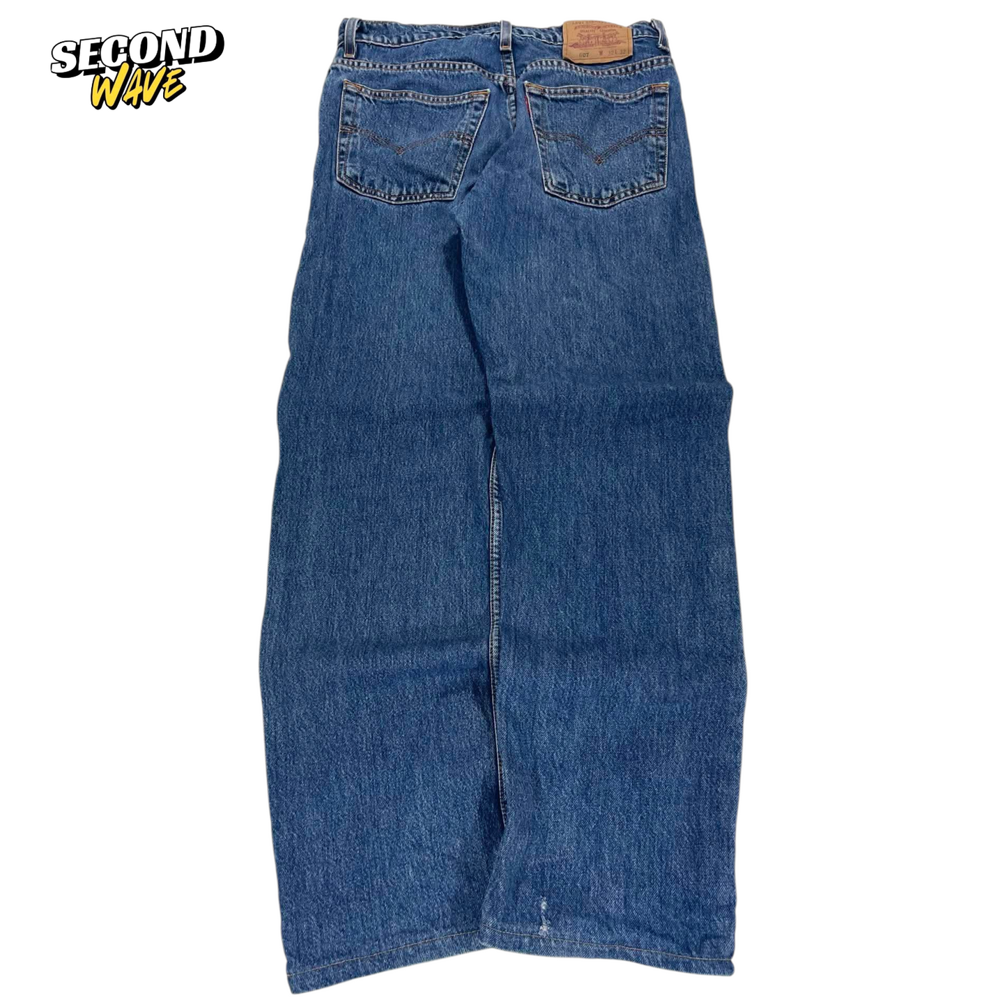 LEVIS 607 BLUE DENIM JEANS (30)