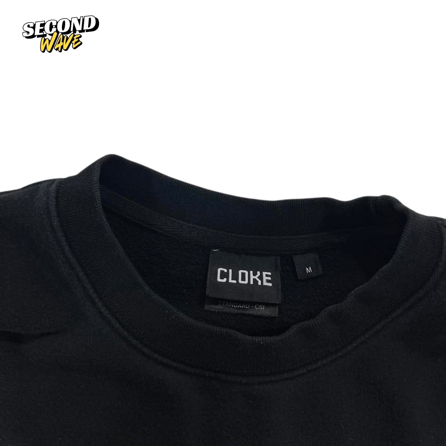 CLOKE BLACK ANGITU CREWNECK (M)