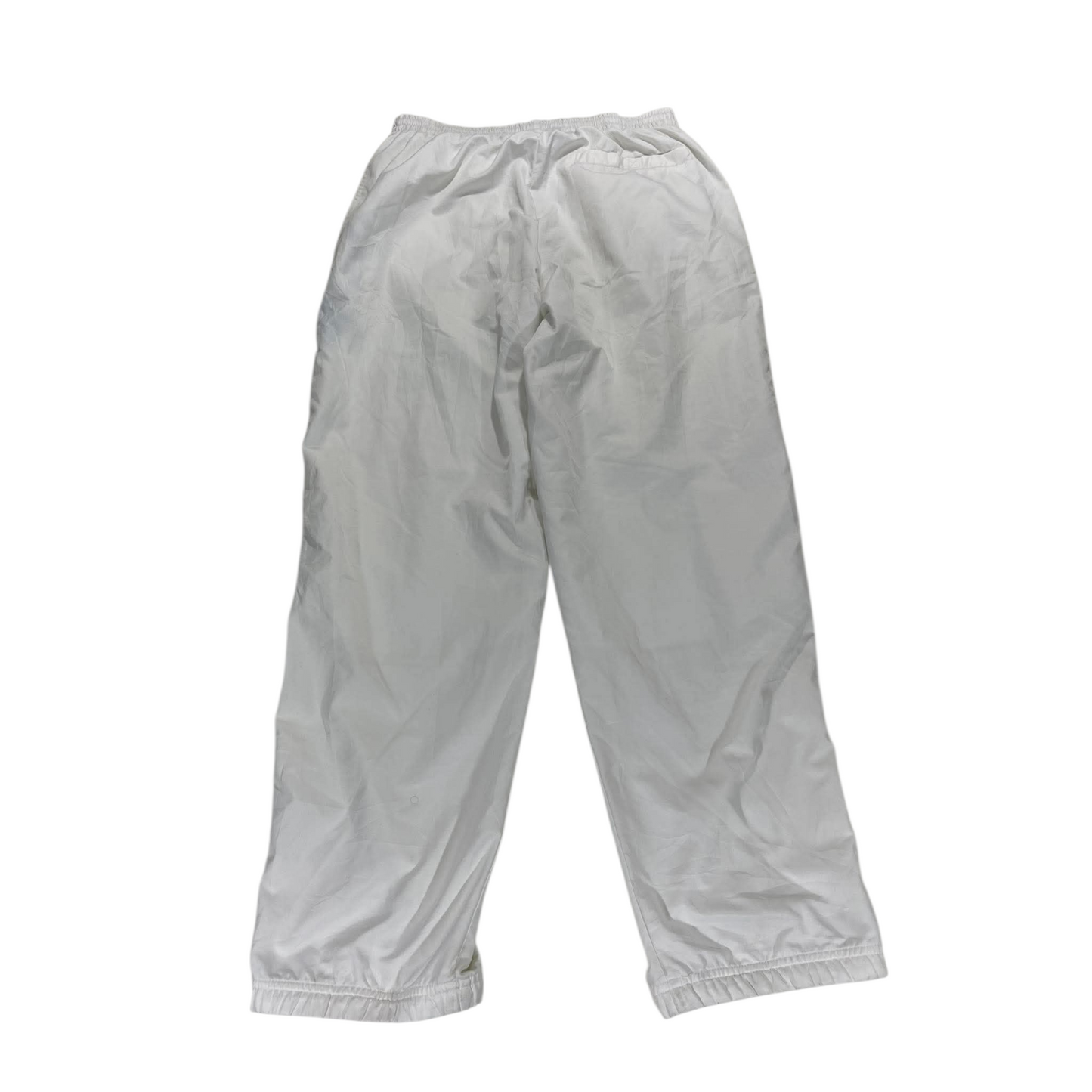 VINTAGE NIKE WHITE TRACK PANTS (L) ¹⁶