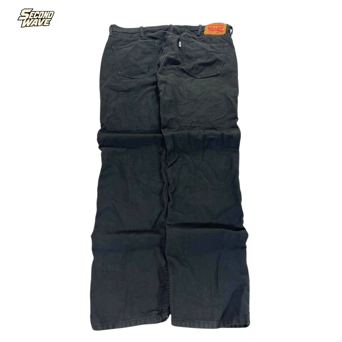 Y2K LEVI'S 505 BLACK BAGGY JEANS (38)