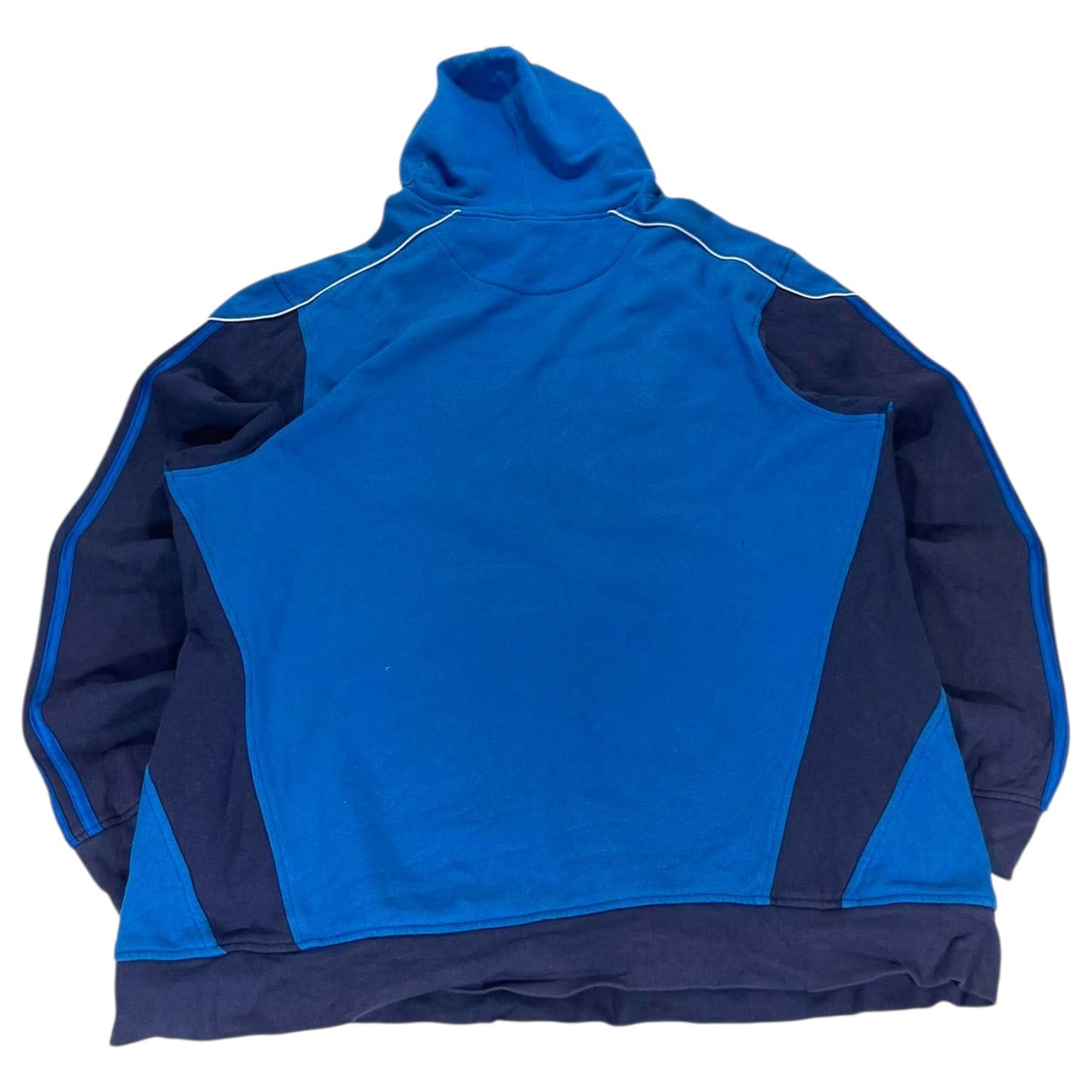 VINTAGE ADIDAS DALLAS MAVERICKS BLUE HOODIE (XL-XXL)