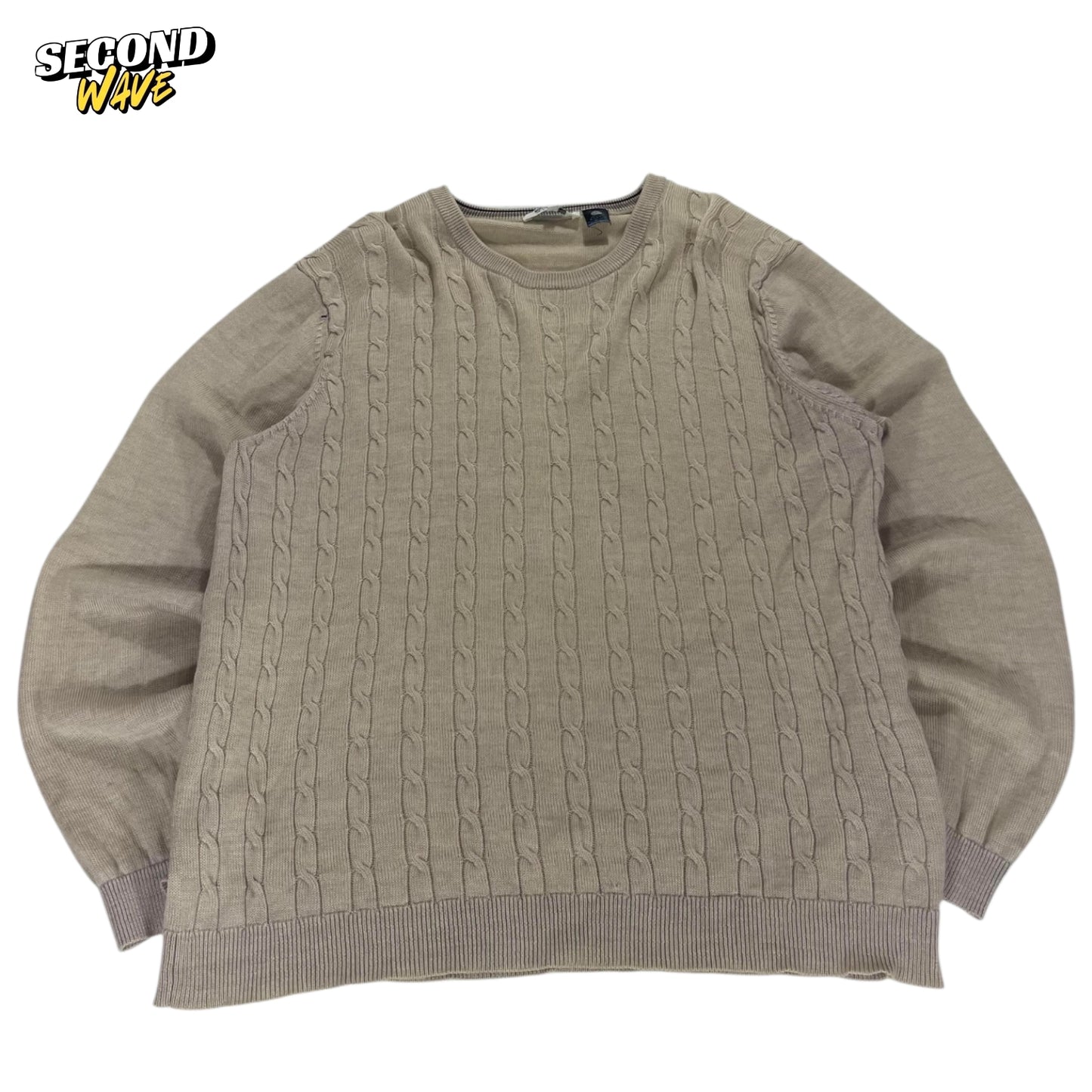 VINTAGE 90S NORTH SOUTH MERINO WOOL SWEATER (XL)