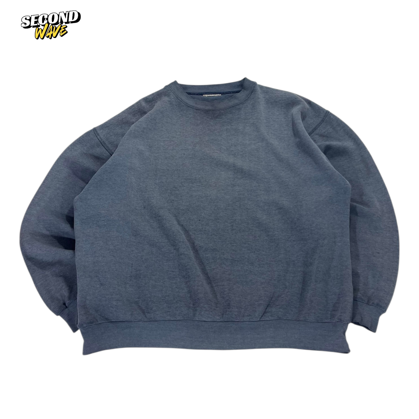 90S BLANK FADED BLUE CREWNECK (M)
