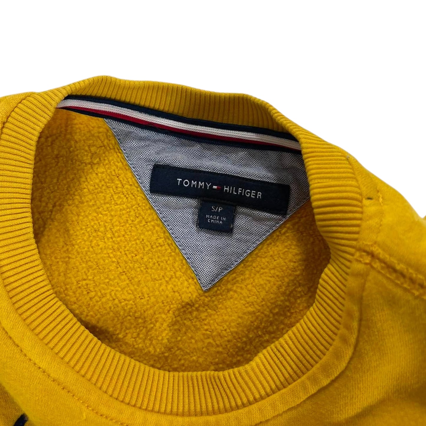 TOMMY HILFIGER YELLOW CREWNECK (M)