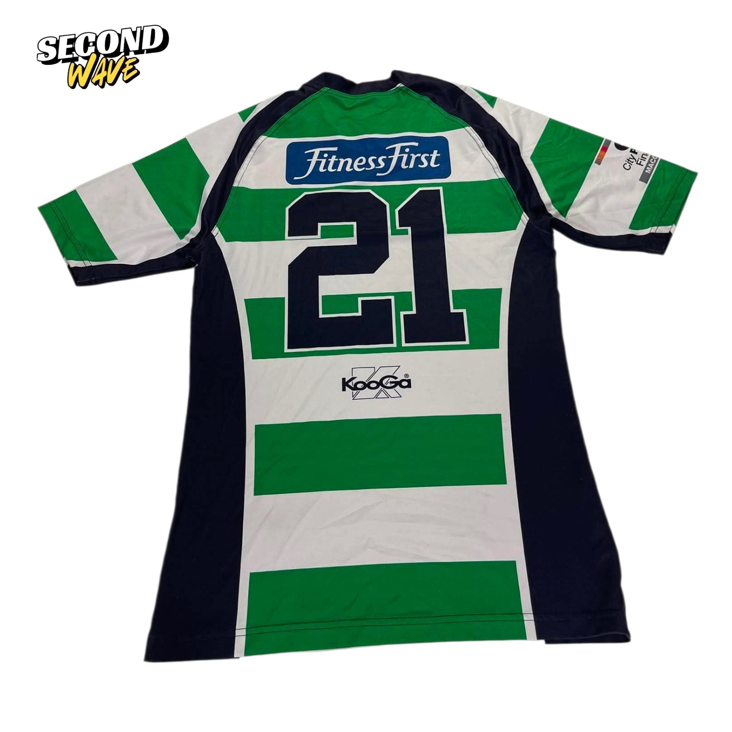 SUNNYBANK RUGBY UNION GREEN & WHITE JERSEY (M)