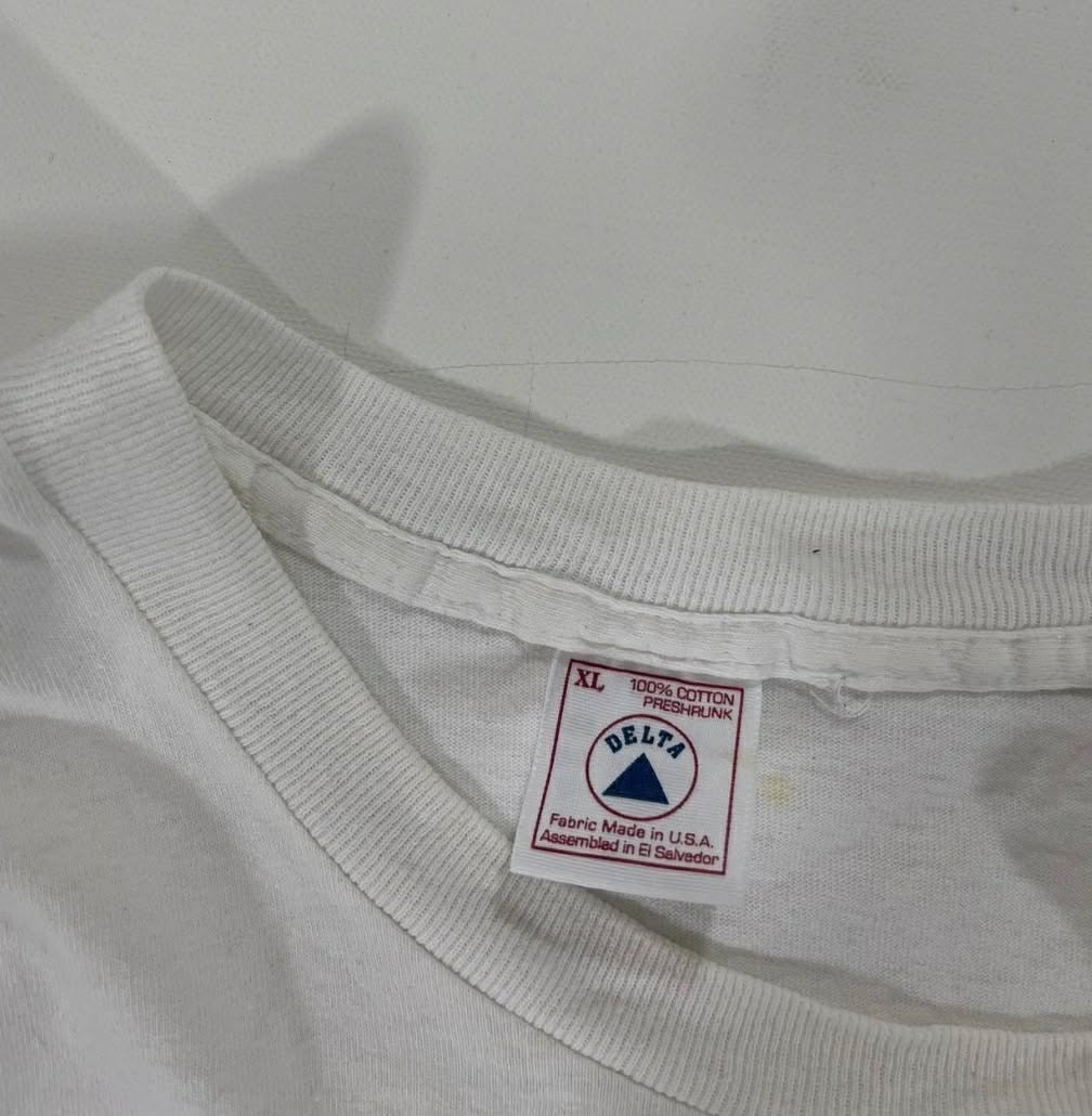 90S SINGLE STITCHED JESUS GRAPHIC WHITE T-SHIRT (L-XL)