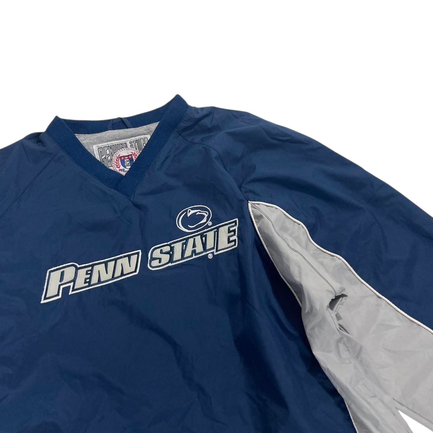 VINTAGE PENN STATE NAVY BLUE PULLOVER (BEST FIT M)