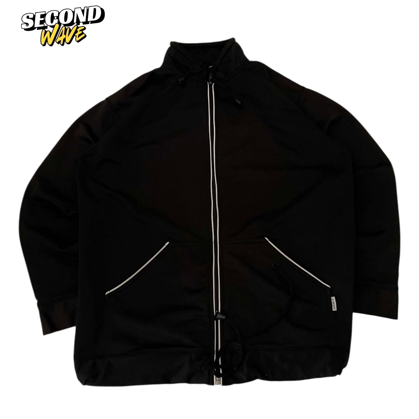 SPIRIT BLACK ZIP JACKET (M)
