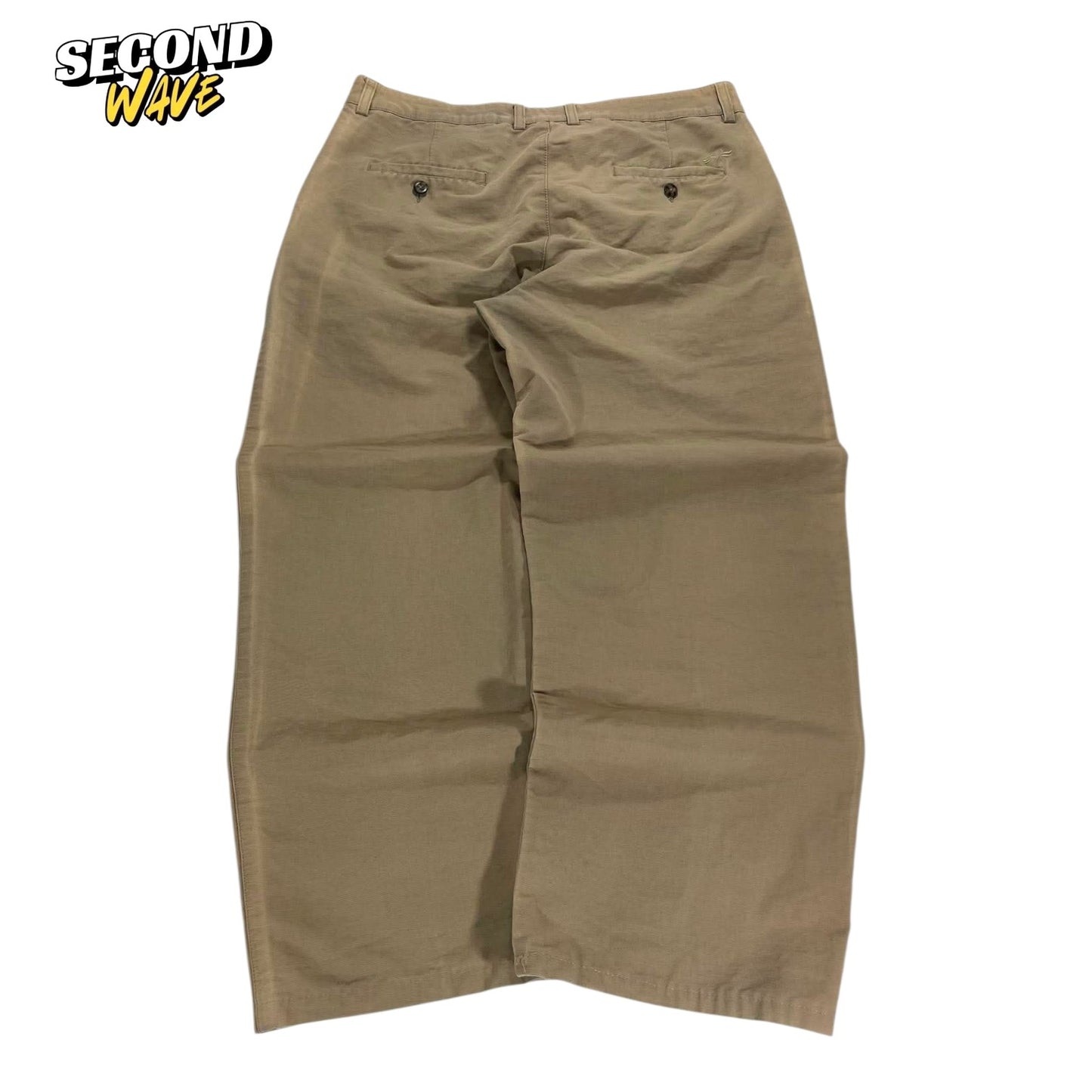 LOGAN & SONS TAN CHINO PANTS (34)