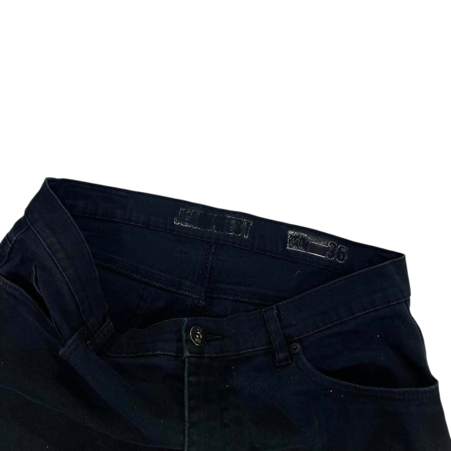 VINTAGE JEANSWEST BLACK DENIM JEANS (34)