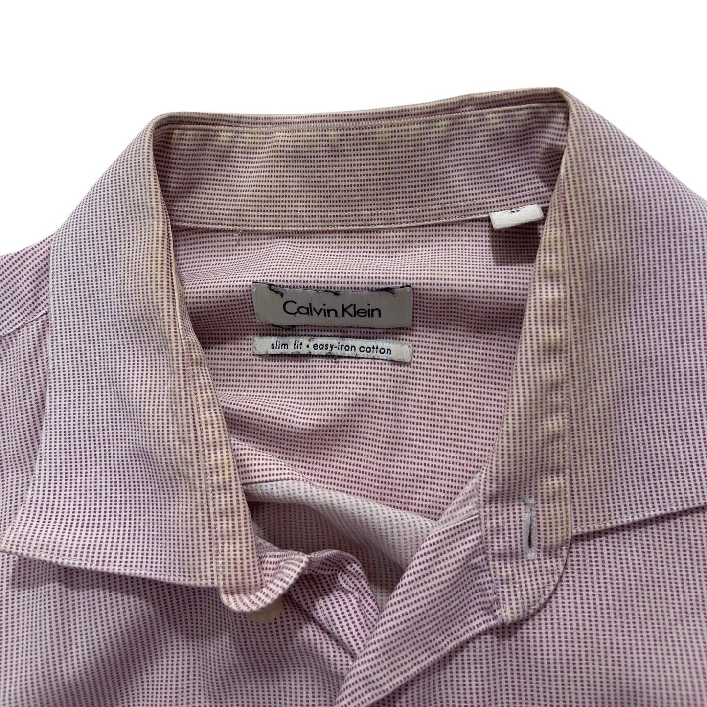 CALVIN KLEIN POLO LONGSLEEVE (XL)