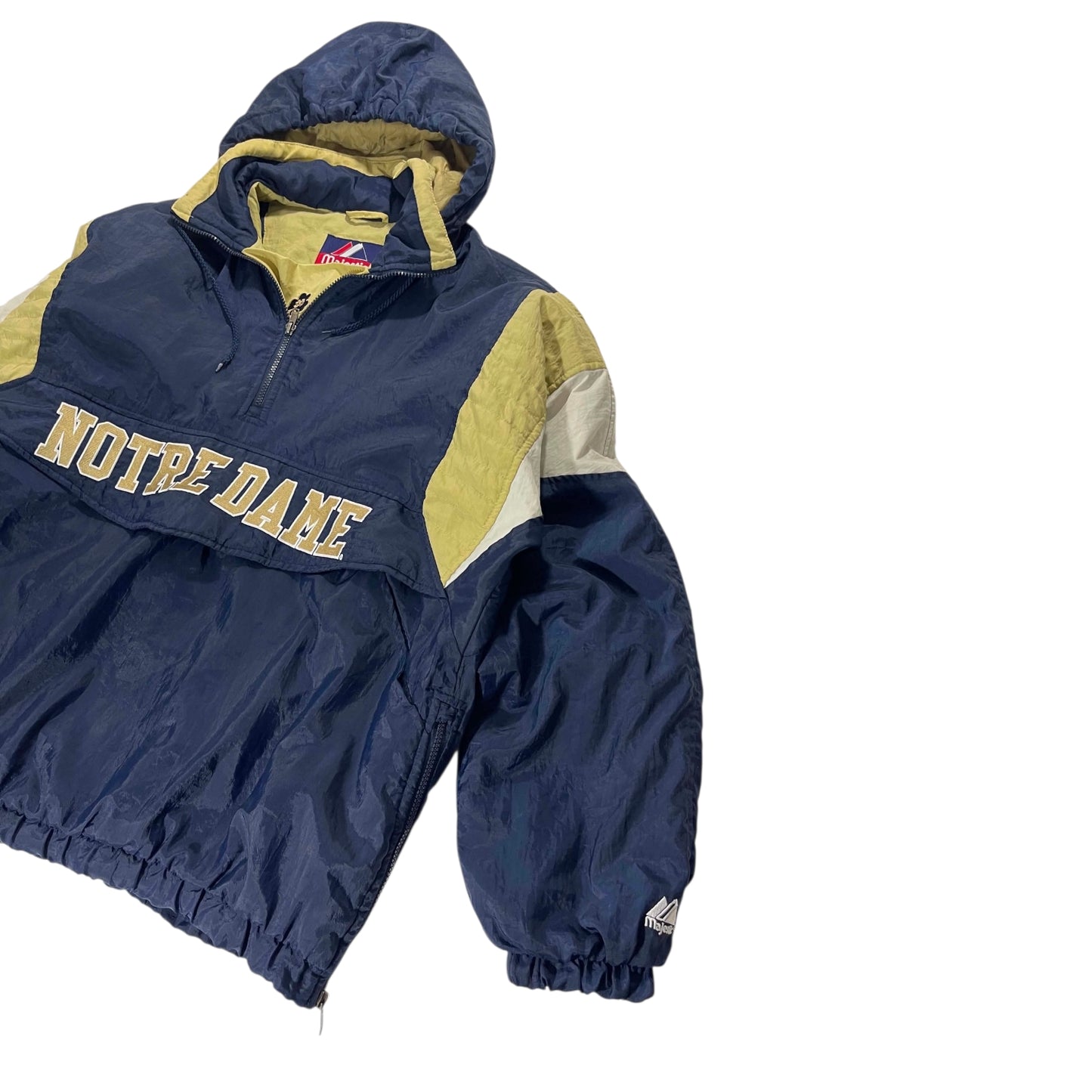 VINTAGE MAJESTIC ATHLETIC NOTRE DAME JACKET (L)