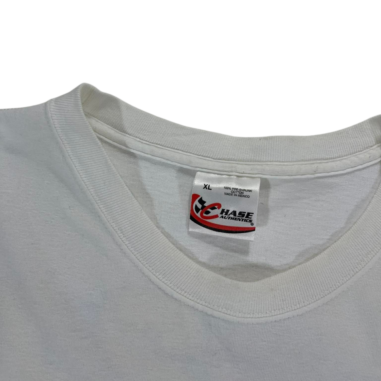 JEFF GORDON NASCAR WHITE TEE (XL)