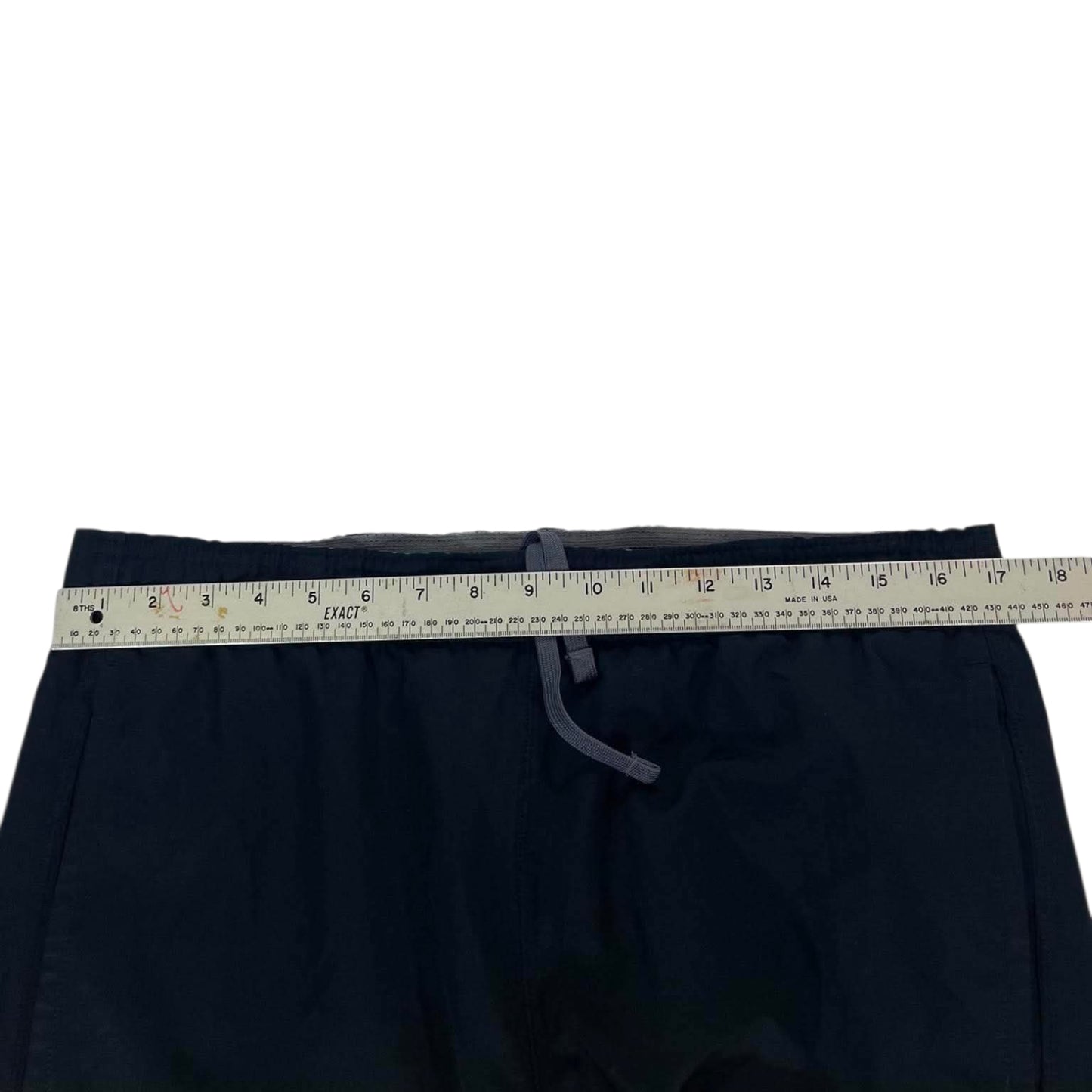 NIKE BLACK WIDE LEG TRACK PANTS (L)