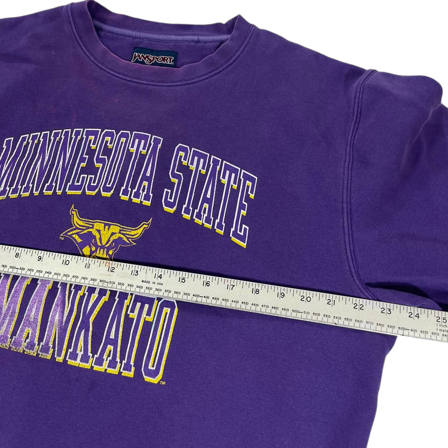 VINTAGE MINNESOTA STATE UNIVERSITY PURPLE CREWNECK (M-L)