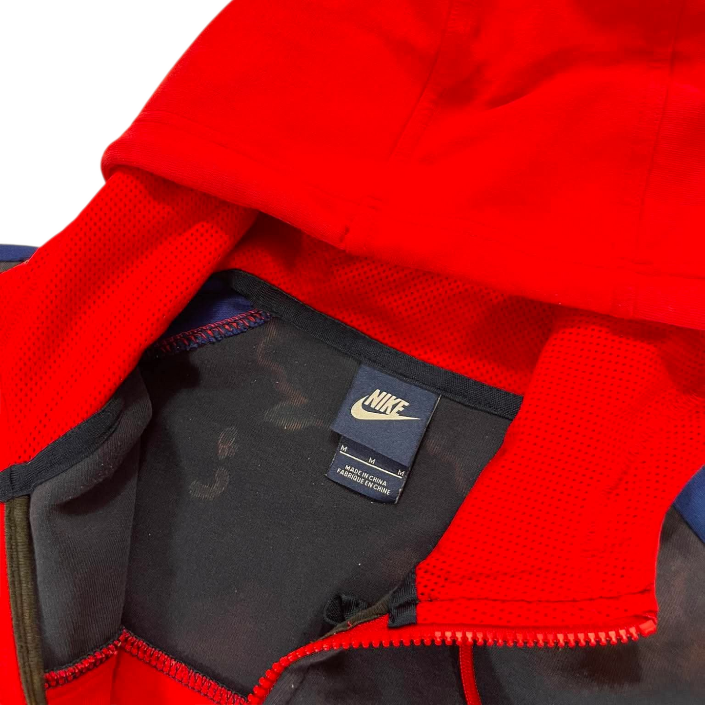 NIKE RED HOODIE (M)