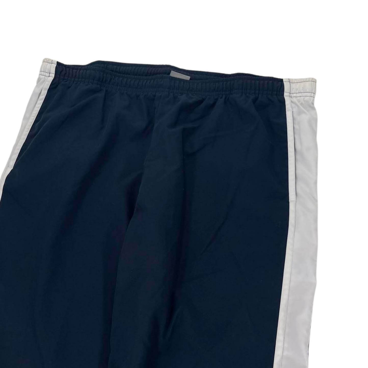 NIKE BLUE & WHITE TRACK PANTS ³ (L)