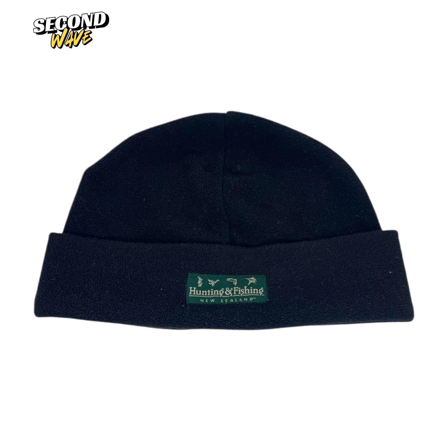 HUNTING & FISHING NEW ZEALAND BLACK BEANIE