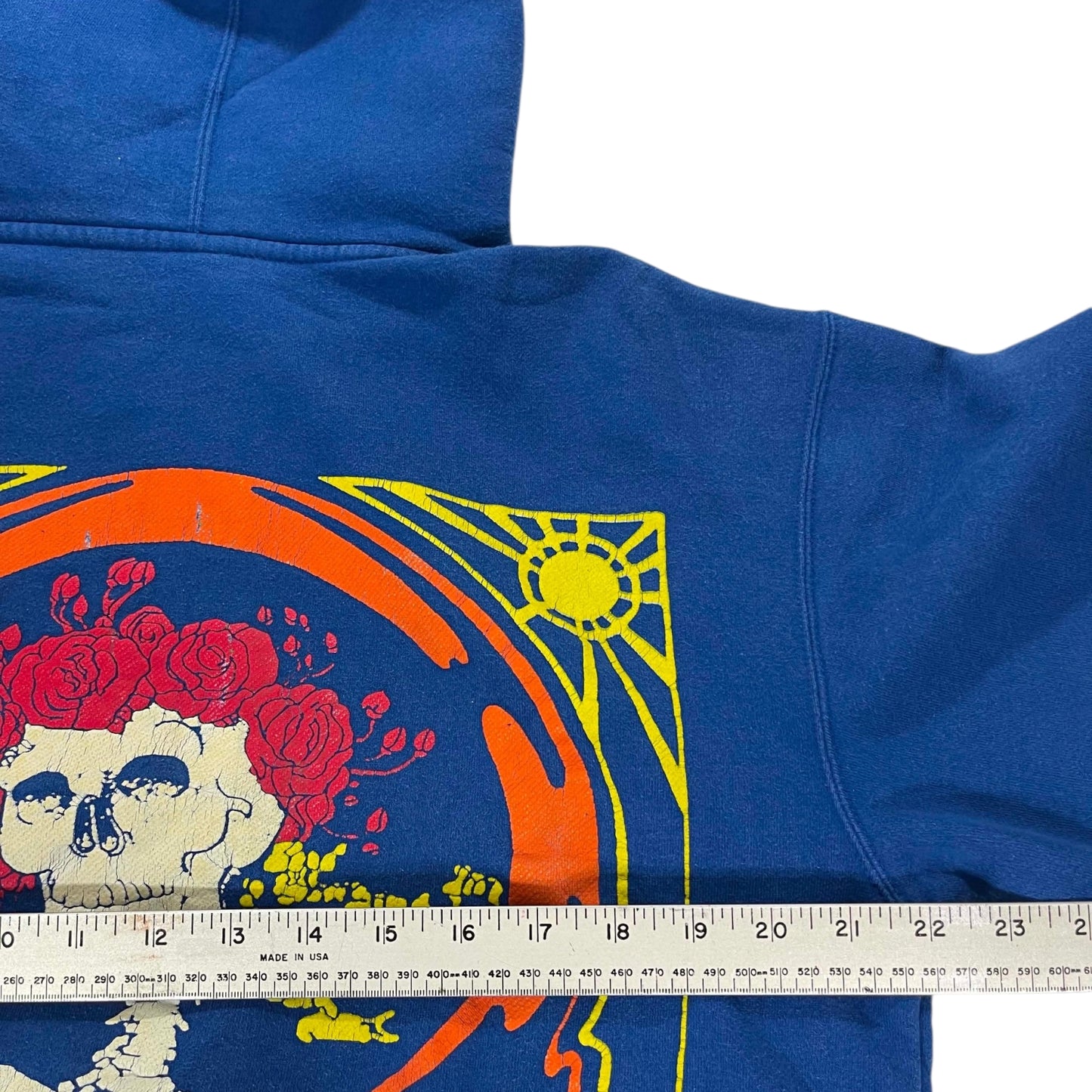 GRATEFUL DEAD BLUE HOODIE (M)