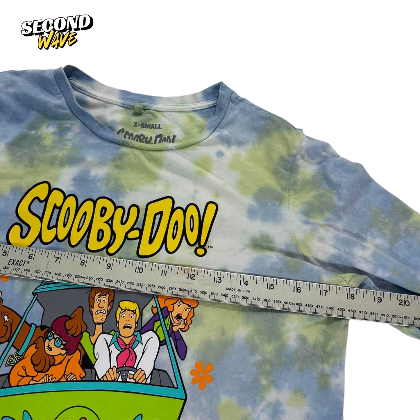 SCOOBY DOO TIE-DYE LONG SLEEVE (S)
