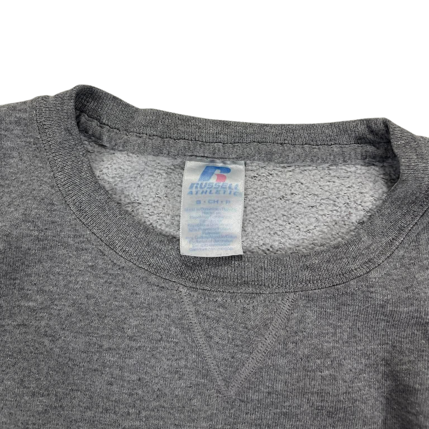 RUSSELL ATHLETIC GREY CSUF CREWNECK SWEATSHIRF (M)